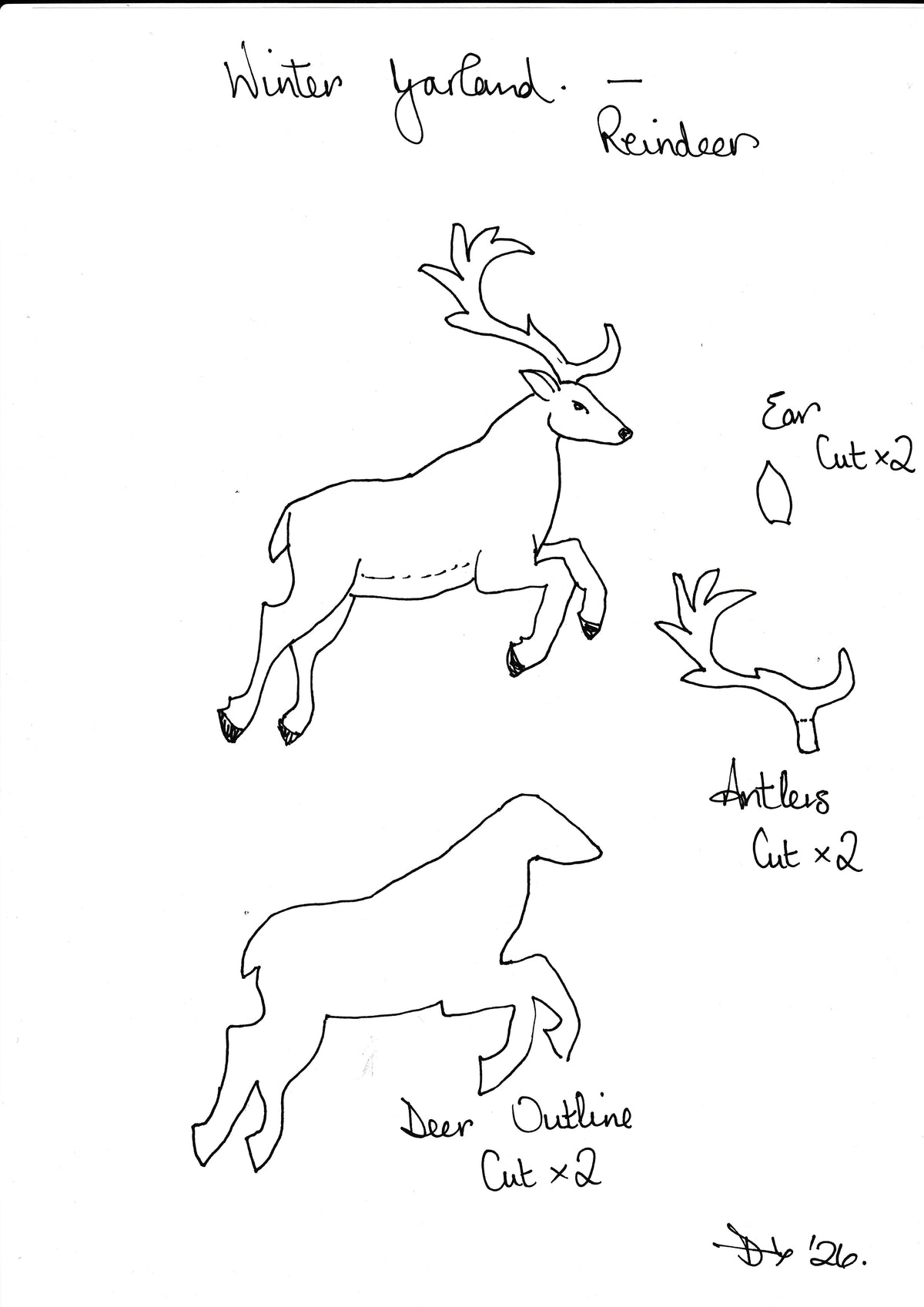 Reindeer Decoration