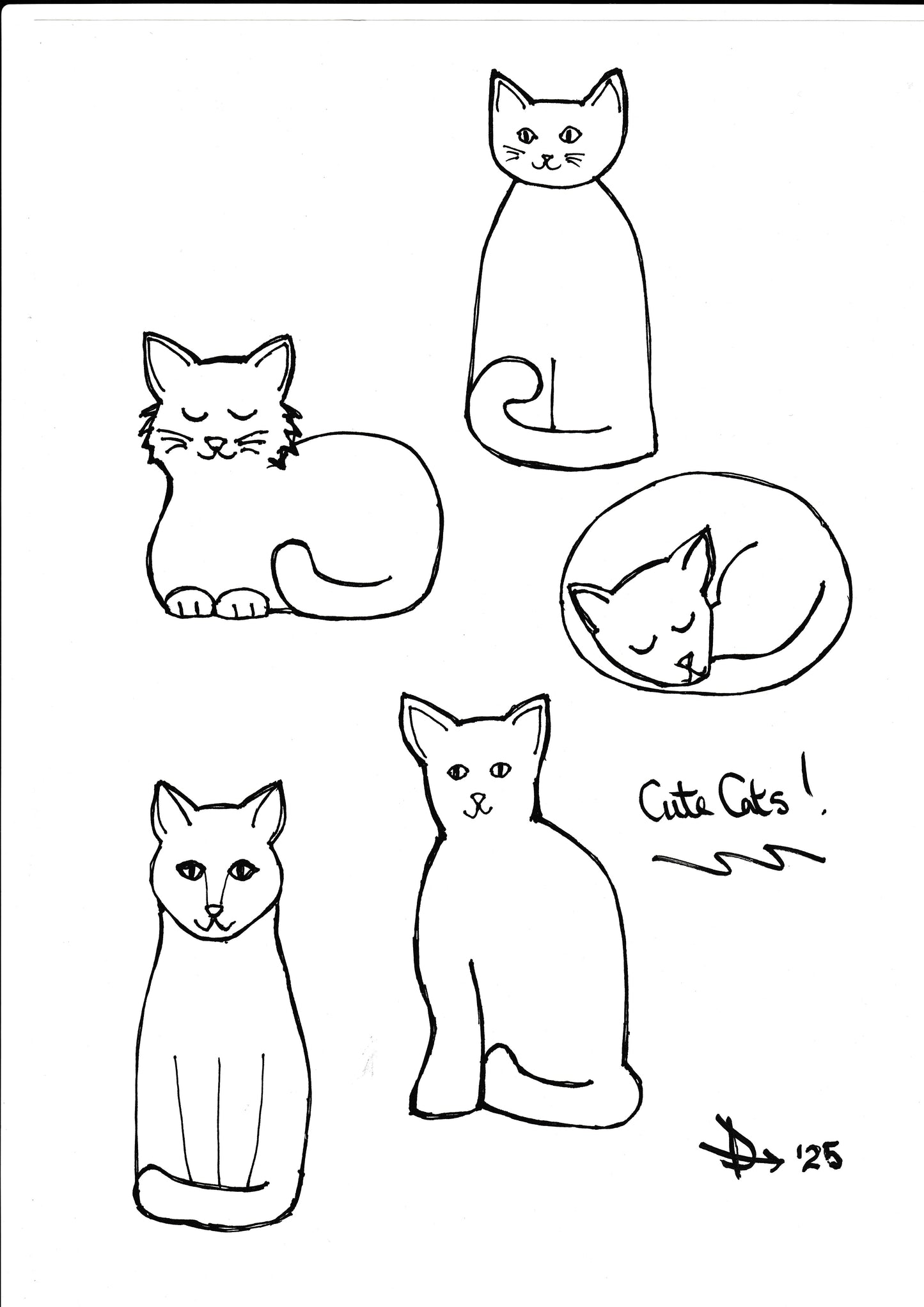 Cute Pussycats for Embroidery